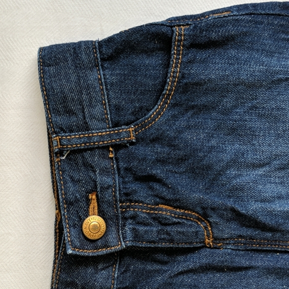 old navy dark wash denim skirt 3T toddler girls - Picture 2 of 7